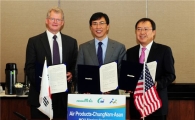 안희정, 美 에어프로덕츠사 4000만 달러 투자 유치