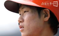 [포토] '신인 하주석은 걱정 반 기대 반'