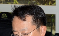 [포토] 이태일 NC 사장 '경직된 표정'