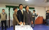 [4.11총선]송영길 시장 가족과 함께 투표