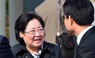 '장군의 딸' 김을동… 새누리당 전당대회 출마
