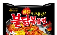 삼양식품, 화끈하게 매운 '불닭볶음면' 출시