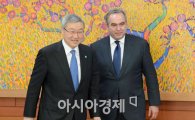 [포토] 외교 장관 만나는 켐벨 미 차관보