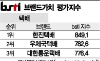 [그래픽뉴스]한진택배, 택배 브랜드 1위