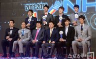 [포토] V리그 시상식 남자부 수상자들