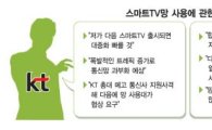 KT "다음 스마트TV도 인터넷 사용료 내라" 