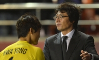 [포토] 황선홍 감독 '(신)화용아, 무실점 선방 수고했어'