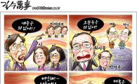 [아경만평]'절규' 대한민국도 최고가 경신