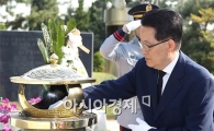 [포토] DJ 묘역 찾은 박지원