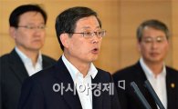 [포토] 하계 전력수급대책 담화문 발표하는 김황식