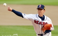 [포토] 두산 선발투수 김선우 역투