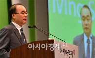 [포토] 박재완 "아시아금융포럼 축하합니다"