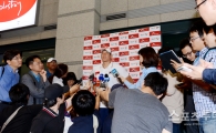 [포토] 박태환 향한 뜨거운 취재 열기