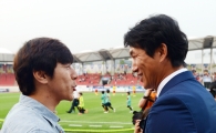 [포토] 신태용-유상철 '좋은 경기 합시다!'