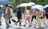 [포토] 장마 속 우산행렬
