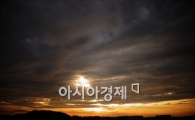 [포토] 장마가 남긴 멋진 풍경