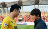 [포토] 신태용 감독 '(김)성환아, 새 출발이다!'