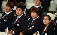 [포토] 양궁 대표팀 '세계 최강자들의 여유'