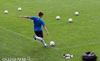 [포토] 추가 슈팅 연습하는 기성용 '골은 내 발끝에서 시작된다'