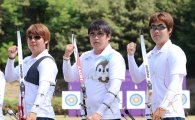 [올림픽]남자 양궁 단체, 준결승서 미국과 진검승부
