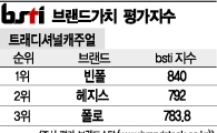 [그래픽뉴스]빈폴, 트래디셔널캐주얼 브랜드 1위