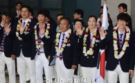 [포토] 대한민국 올림픽 선수단 본진 귀국