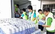 SPC그룹, 폭우피해 군산시에 구호물품 전달