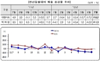 대형마트 매출 넉달째 내리막..의무휴업+폭염+휴가철 영향