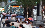 [포토] 퇴근길 우산 행렬