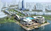 물 위의 '예술의 전당' 인천아트센터 공사 재개