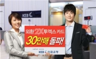 '영업맨 윤용로'의 야심작 2X카드 돌풍