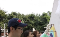 [포토] 에어부산. 벽화그리기 봉사에 나서