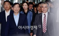 [포토] 박원순-문재인 '골목상권 보호정책 간담회 참석'