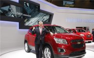 [파리모터쇼]GM 유럽공략 선봉 '트랙스' 세계 첫 공개