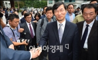 [포토]둘러싸인 곽교육감 주변