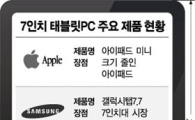 아이패드 미니의 적수는?..7인치 태블릿 전쟁 '점화'