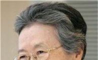 윤후정 이대 명예총장, 목촌법률상 수상 