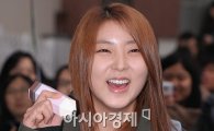 [포토]'천진난만 여고생' 권소현, "수능 대박 콕! 콕!"