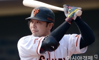 [포토] 타석에 선 아베 신노스케 '진지하게'