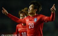 [A매치] 한국 1-0 호주…이동국 선제골(1보)
