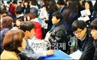 [포토]열심히 채용설명 듣는 구직자들 