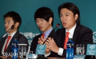 [포토] 홍명보 감독 '꿈을 함께 나눠요'