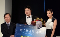 [포토] 박병호 '카스포인트 대상 수상!'