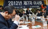 [포토] 2012년 한국야구위원회 제7차 이사회