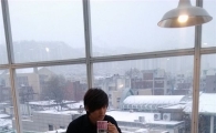 씨엔블루 강민혁, '무보정 직찍'… '커피 CF? 여심 흔들~'