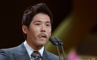 [포토] 골든글러브 이용규 '혀 낼름'