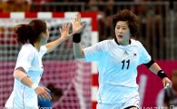 女핸드볼, 중국 꺾고 조 1위로 아시아선수권 4강행