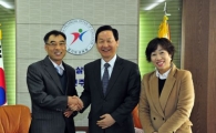 김상곤교육감 전교조경기지부장 당선자와 상견례