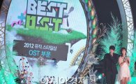 [포토]'멜론뮤직어워드' 서인국-정은지, OST상 수상!