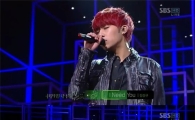 '인기가요' 김성규, '아이 니드 유'에 10대 팬 열광